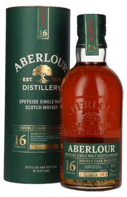 Produktbild von Aberlour 16 Years Double Cask Matured + Box 700ml 40% Vol.