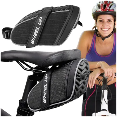 Produktbild von Wheel-Up Fahrradtasche Unterrohr 1L Schwarz Wasserdicht