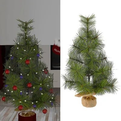 Produktbild von Künstlicher Tannenbaum im Jutesack ca. 65cmH