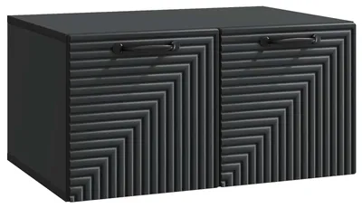Immagine prodotto di vidaXL Mobile TV da parete Nero 59,5 x 41 x 30 cm