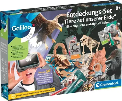 Produktbild von Clementoni Entdeckungs-Set „Tiere auf unserer Erde