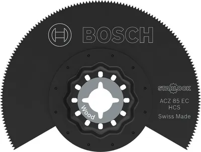 Immagine prodotto di Lama segmentata Bosch ACZ 85 EC per legno, Starlock, 85 mm, 10 pezzi.