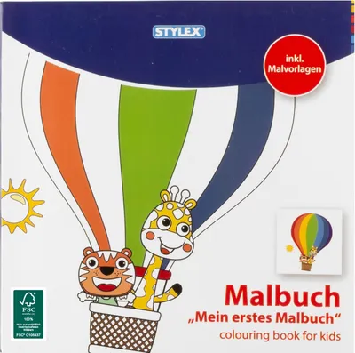 Produktbild von Mein erstes Malbuch / 192 Seiten / "Löwe"