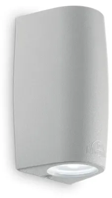 Produktbild von Keope Moderne Wandleuchte Grau 2 Lichter Gu10