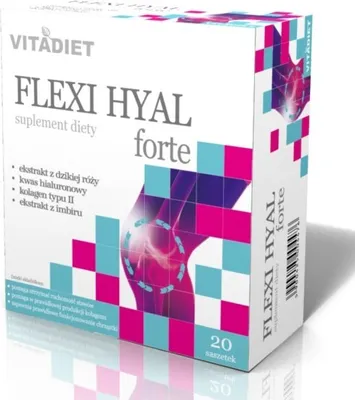 Produktbild von Vitadiet Flexi Hyal Forte 20 Beutel x 15 ml