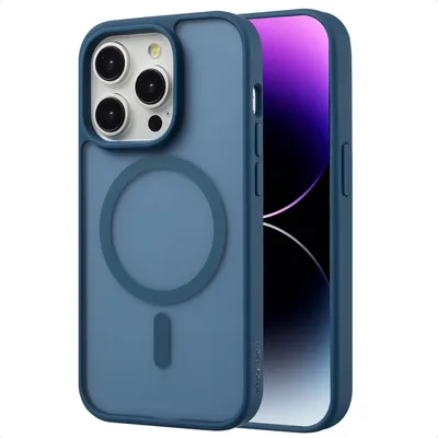 Image de imoshion Color Guard Backcover avec MagSafe pour l'Apple iPhone 14 Pro - Bleu foncé