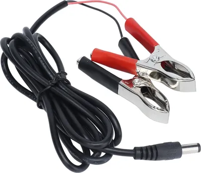 Obrázek produktu pro Kabel nabíječky baterií Adaptér Svorka Nabíjecí klip Konektor 1,5 metru 12V?24V Příslušenství