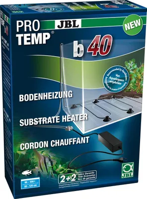 Image de JBL Protemp b40 Chauffage au sol pour aquariums d'eau douce et d'eau de mer de 200 à 400 l