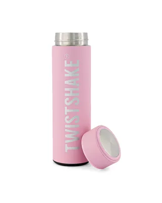 Produktbild von Twistshake Hot or Cold, 0,42 l, Pink, Silikon, Edelstahl, 10 h, 10 h, Tägliche Verwendung