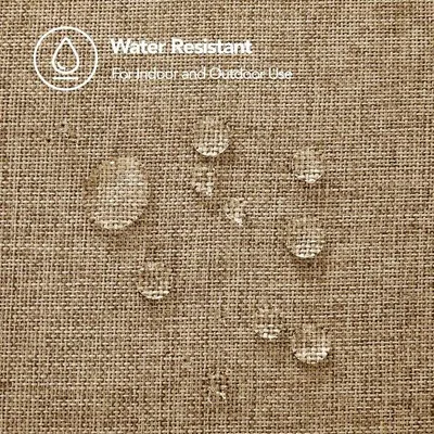 Produktbild von Wasserabweisender Tischvorleger aus Linnen-Optik, braun, 140x250cm, für Veranstaltungen und Events