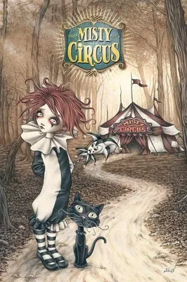 Image de Victoria FRANCES - Misty Circus - 61x91,5cm - Affiche Poster