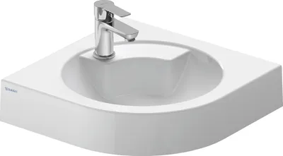 Immagine prodotto di Duravit Architec lave-mains d'angle, 635x540mm, sans trop-plein, 1 trou de robinetterie prépercé à gauche, 0448450000, 0448450000