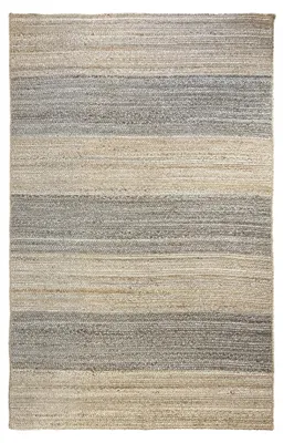 Produktbild von MY-RUG Teppich Earth Weave , aus 100% Jute 60x40 cm, handgewebt, Natürliches Material, Boho-Stil, wendbar