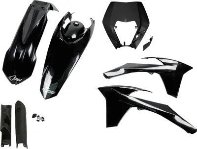 Produktbild von UFO PLAST Verkleidungssatz  Für KTM-Modelle Aus ho schwarz