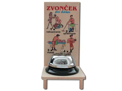 Obrázok produktu pre Drevený zvonček pre dámu