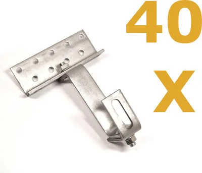 Produktbild von 40 x Dachhaken 3-fach verstellbar