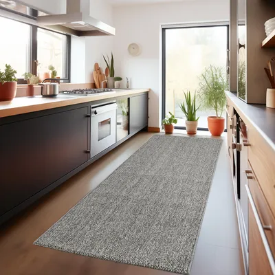 Zdjęcie produktu dla Carpetsale24 Dywan do Salonu Jednokolorowy Cieniowany Design Boucle Krótkow?osy Nowoczesny Trwa?y i ?atwy w Piel?gnacji, Rozmiar: 80x250 cm