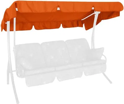 Produktbild von Schaukelbank 3 Personen Sonnendach Swingtex terracotta 210 x 145 cm Schaukelbank 3 Personen