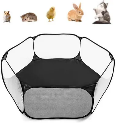 Immagine prodotto di Gabbia pieghevole per piccoli animali, portatile e traspirante