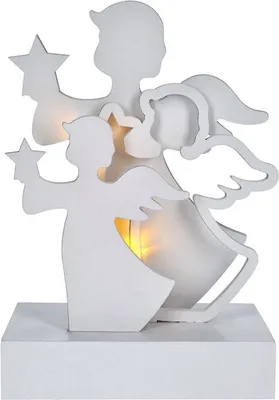 Produktbild von Solight LED Holzengel 1V219