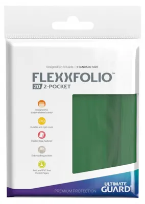 Immagine prodotto di Ultimate Guard Flexxfolio 20 - 2 Tasche Verde