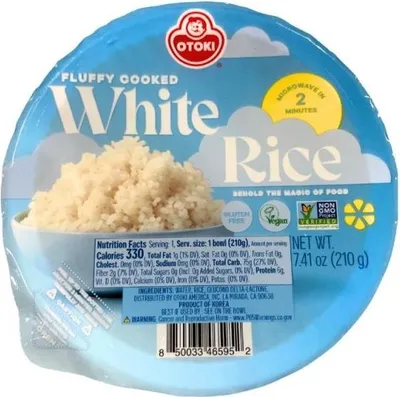 Immagine prodotto di Ottogi | Riso pronto Hetban - Riso bianco glutinoso - 210 g - Piatto pronto - Riso per microonde
