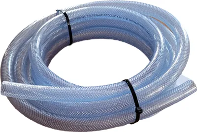 Produktbild von Dehner Spiralschlauch als Brunnen- oder Teichschlauch, Ø 18.5 mm, Länge ca. 4 m, Kunststoff, grau