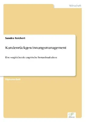 Produktbild von Kundenrückgewinnungsmanagement