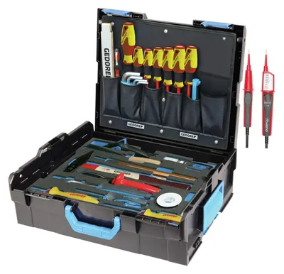 Productafbeelding van Gedore GEDORE-Sortimo L-BOXX 136 met assortiment voor elektriciens, 36-delig, artikelnummer 1100-02