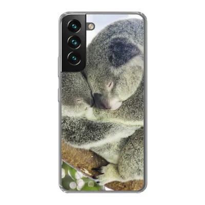Produktbild von MuchoWow® Handyhülle Schutzhülle Hülle für Samsung Galaxy S22 Koalas - Knuddeln - Tiere - Jungen - Mädchen Silikon Softcase Handy Hülle - Mobiltelefonhülle