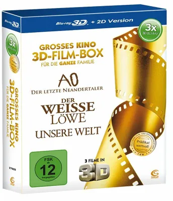Produktbild von 3D Family Box (Unsere Welt, Der weiße Löwe, AO)