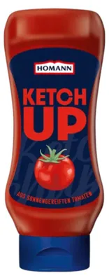 Produktbild von Homann Tomaten Ketchup mit sonnengereiften Tomaten Packung 430ml