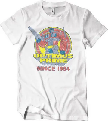 Produktbild von Optimus Prime - Since 1984 T-Shirt - Large - White