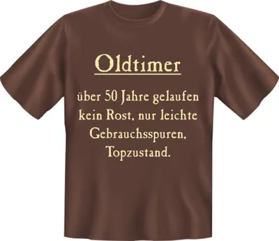 Obrázok produktu pre Oldtimer nad 50 rokov - Textil - Tričko