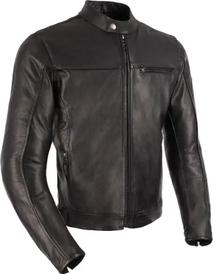 Produktbild von Oxford Walton 2.0 Lederjacke, schwarz, Gr. M Herren