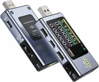 Produktbild von Multifunktionaler USB-Port-Tester Fnirsi FNB58 mit Bluetooth 7A 28V