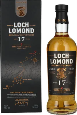 Produktbild von Loch Lomond 17 Years Old Waypoint Series CONIC HILL Single Malt Scotch Whisky 47,4% Vol. 0,7l in Geschenkbox
