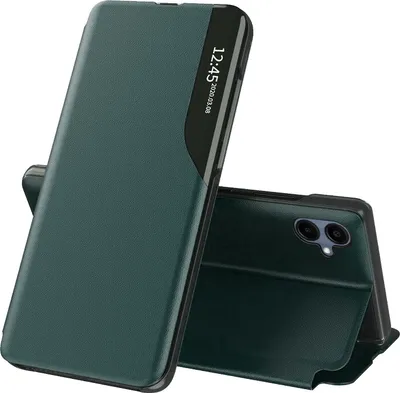 Obrázek produktu pro Skládací pouzdro Techsuit eFold Book pro Samsung Galaxy A06 - tmavě zelené