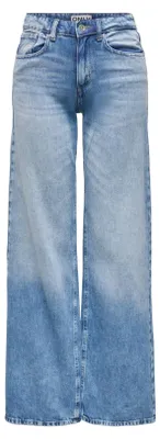 Produktbild von ONLY Female Jeans mit weitem Bein ONLHOPE Niedrige Taille Weiter Beinschnitt Jea