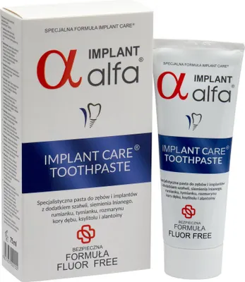 Produktbild von Alfa Implantat Spezialpflege Zahncreme 75ml