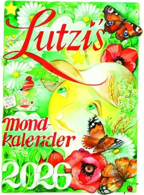 Produktbild von Lutzenberger, A: Lutzis Mondkalender kurz 2026