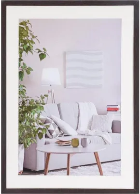 Produktbild von Henzo Fotorahmen - Modern - Fotogröße 60x80 cm - Dunkelbraun