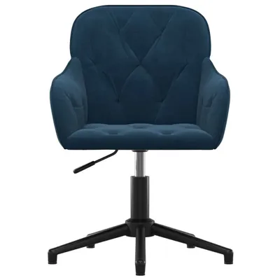 Produktbild von Cloris Designermöbel Bürostuhl Drehbar Blau Samt - 2026Neu129381 - Bürostühle