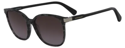 Produktbild von Longchamp LO612S N Marble black 54/16/140 Damen Sonnenbrillen