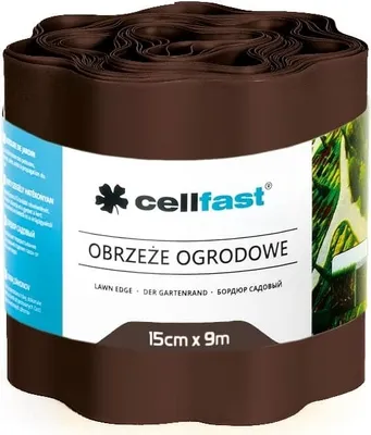 Produktbild von Cellfast obrzeże ogrodowe brąz 15cm x 9m
