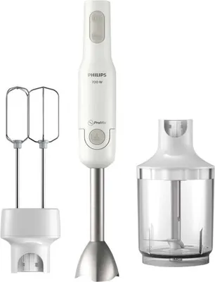Produktbild von PHILIPS Stabmixer Daily Collection ProMix 700W XL, mit Hackaufsatz und Doppelrhrern