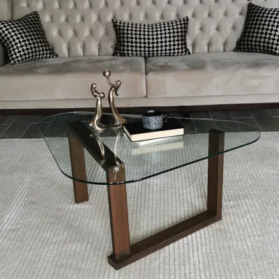 Produktbild von Skye Decor, Cam Orta Sehpa S302, Couchtische, Nussbaum, Holz, 96 x 41 x 81 cm