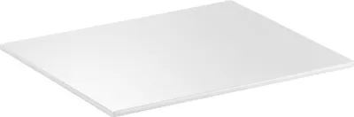 Produktbild von APS 84186 GN 1/2 Tablett ZERO, 32,5 x 26,5 cm, Höhe 1,5 cm, Melamin, weiß hochglanz, mit Antirutsch-Füßchen