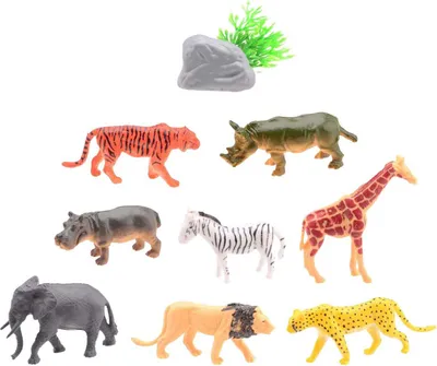 Image de Animal World - Wilde Dieren Speelset, 10dlg.