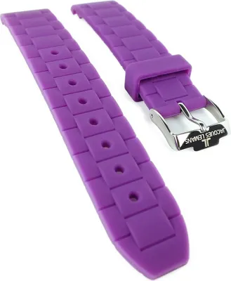Produktbild von Ersatzband Silikon Lila Jacques Lemans Rome Sports 1-1623K